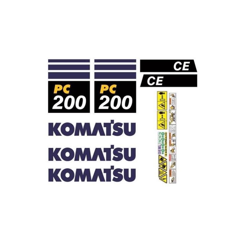 KOMATSU PC200 2024