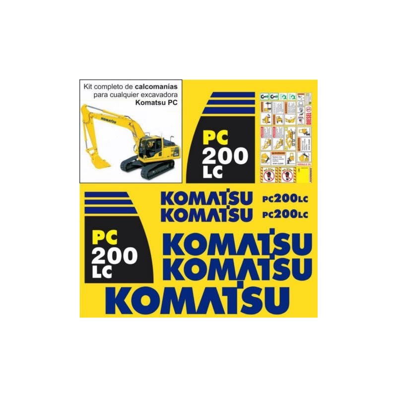 KOMATSU PC200 LC