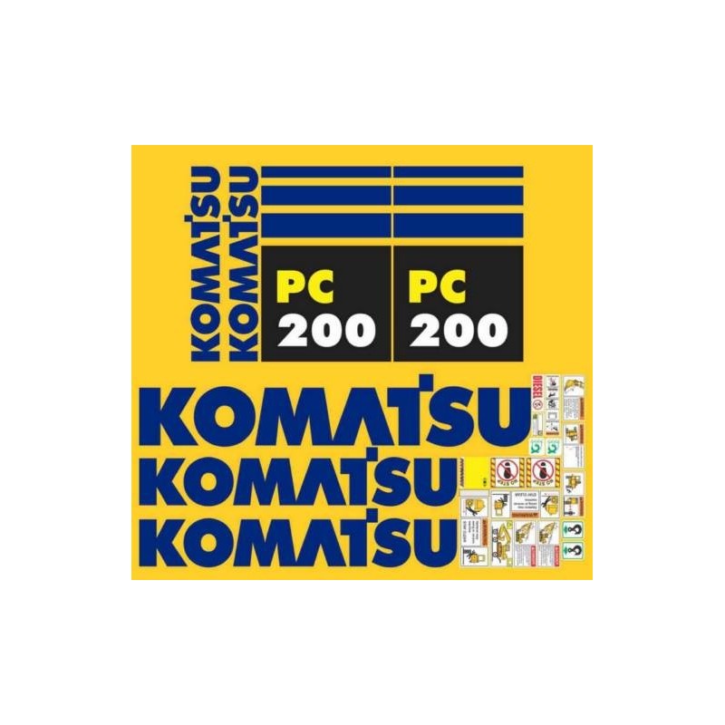 KOMATSU PC200-7 GALEO