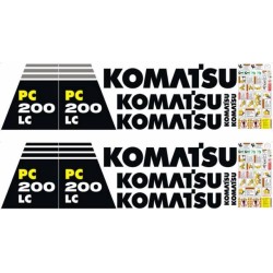 KOMATSU PC200LC VERSION NEGRO