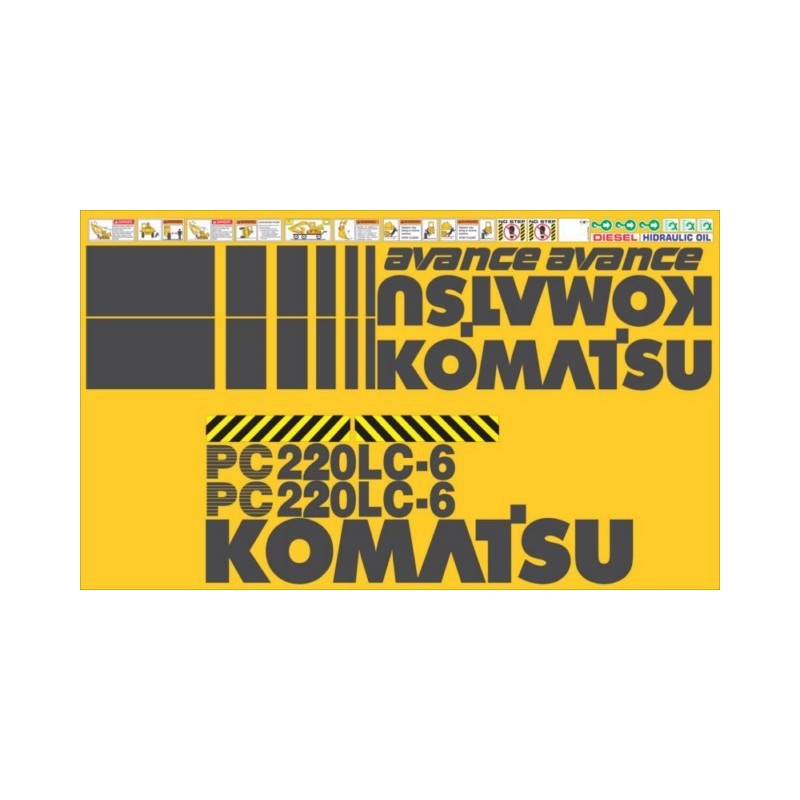 KOMATSU PC220LC-6 ORIGINAL