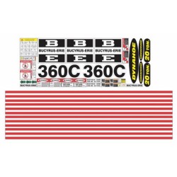 BUCYRUS 360C CON FRANJAS
