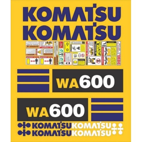 KOMATSU WA600 MOD