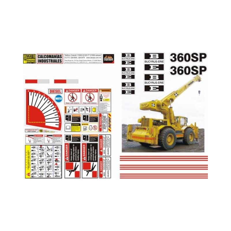 BUCYRUS ERIE 360 18 TON