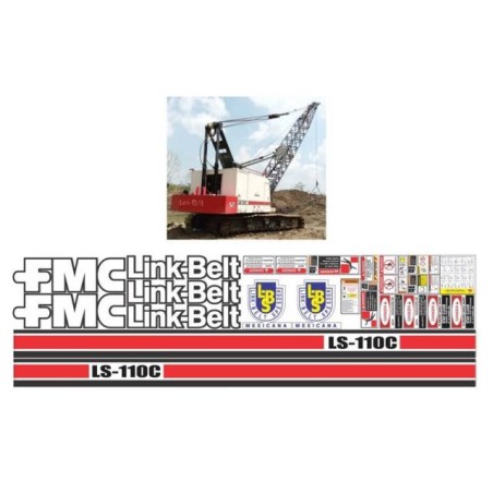 LINK BELT LS-110 C CON FRANJAS