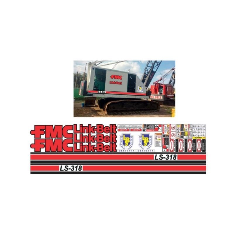 LINK BELT LS-318 CON FRANJAS