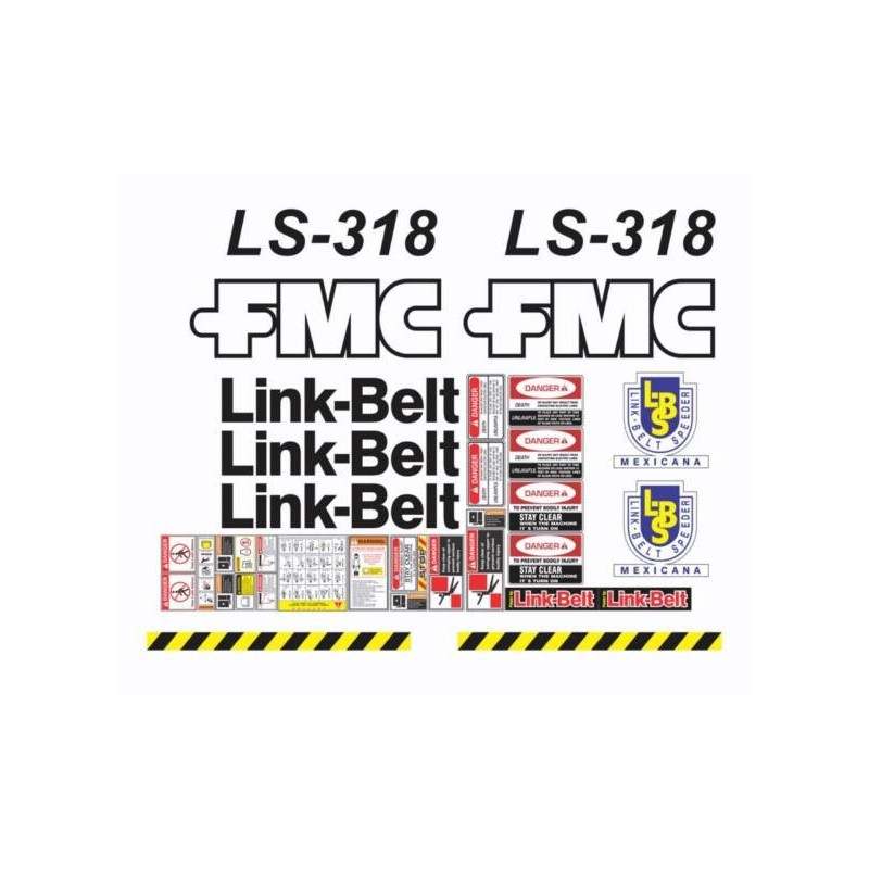 LINK BELT LS-318 SIN FRANJAS