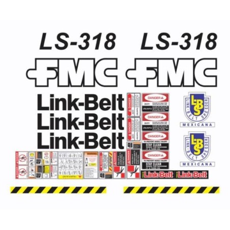 LINK BELT LS-318 SIN FRANJAS