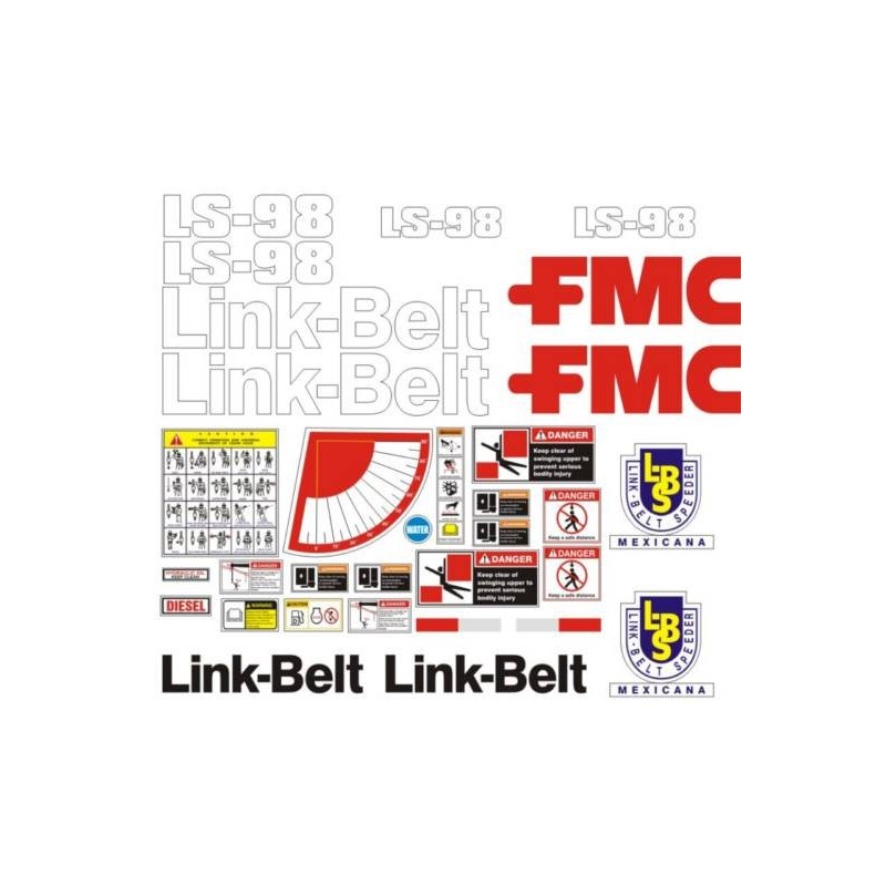 LINK-BELT LS 98 SIN FRANJAS