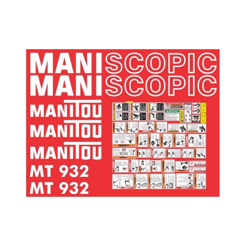 MANITOU MANISCOPIC MT 932
