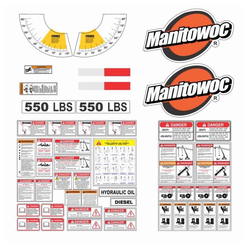 MANITOWOC 550 LBS