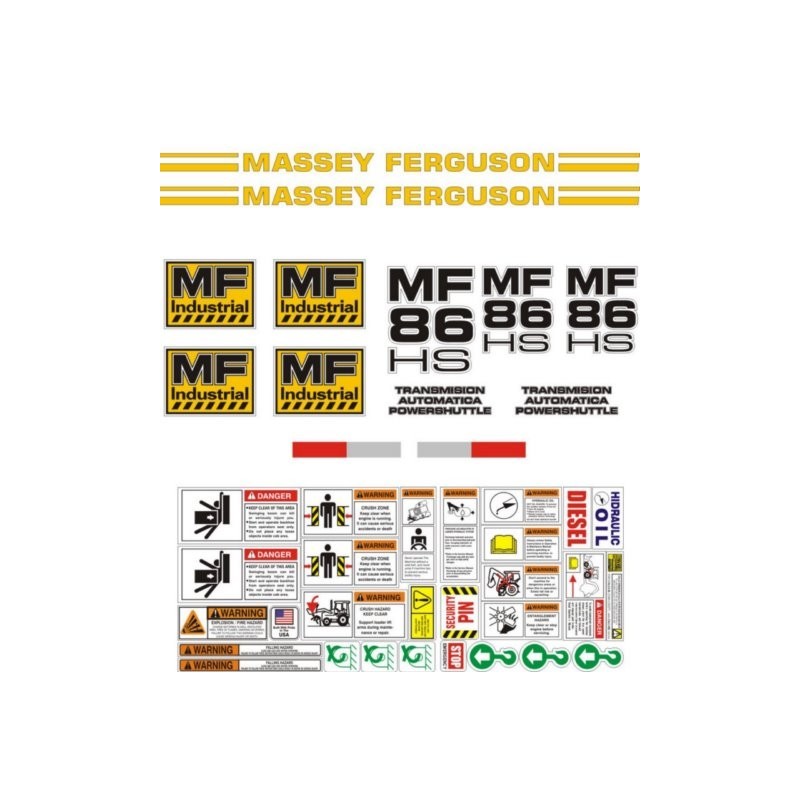 MASSEY FERGUSON 86HS RETRO