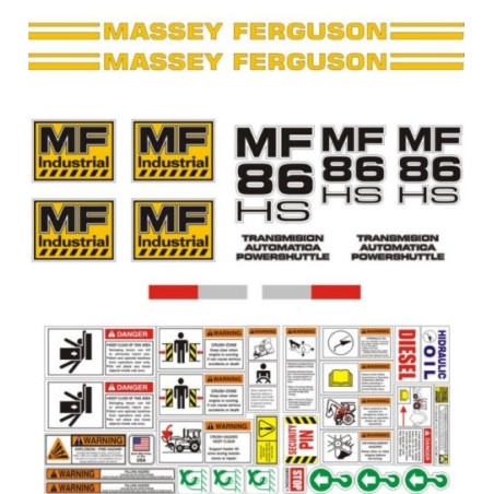 MASSEY FERGUSON 86HS RETRO