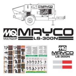MAYCO LS300N BOMBA DE CONCRETO