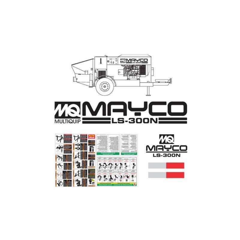 MAYCO LS300N BOMBA DE CONCRETO