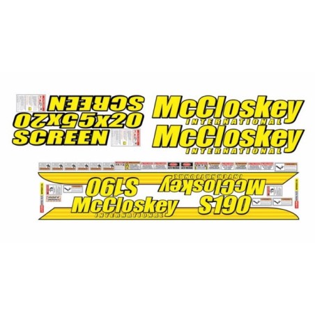 MCCLOSKEY 5X20