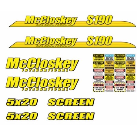 MCCLOSKEY S190