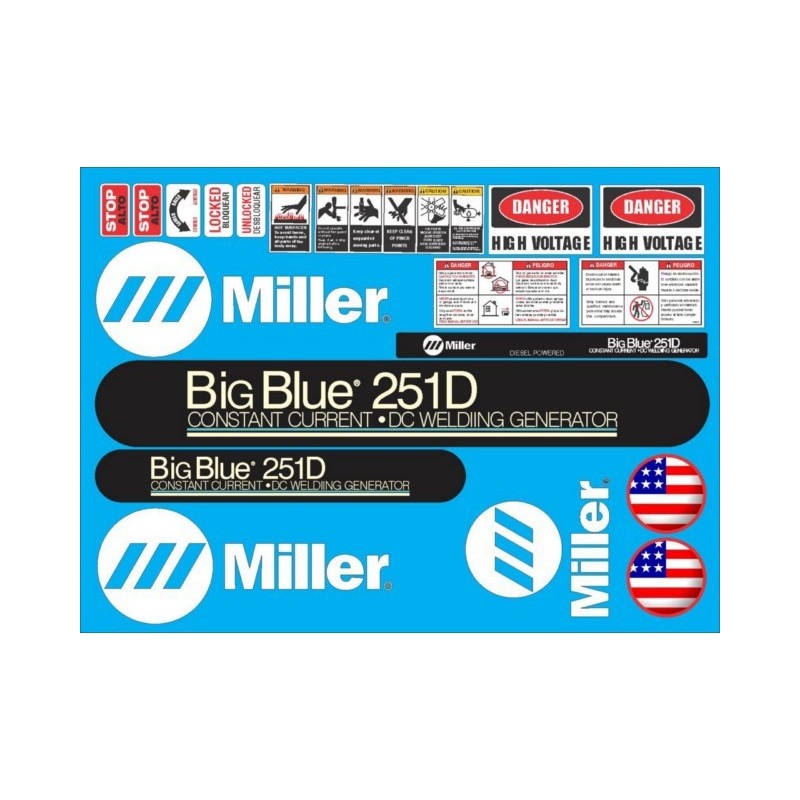 MILLER BIG BLUE 251D