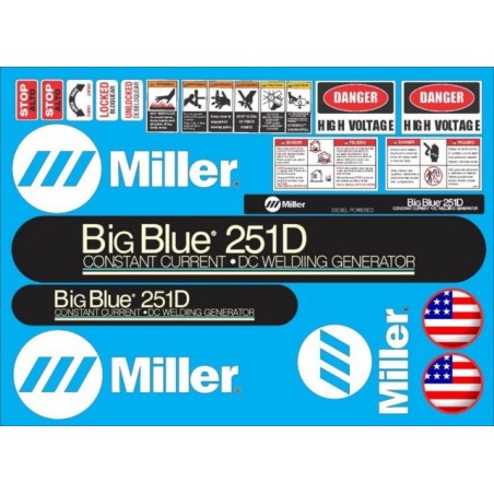MILLER BIG BLUE 251D