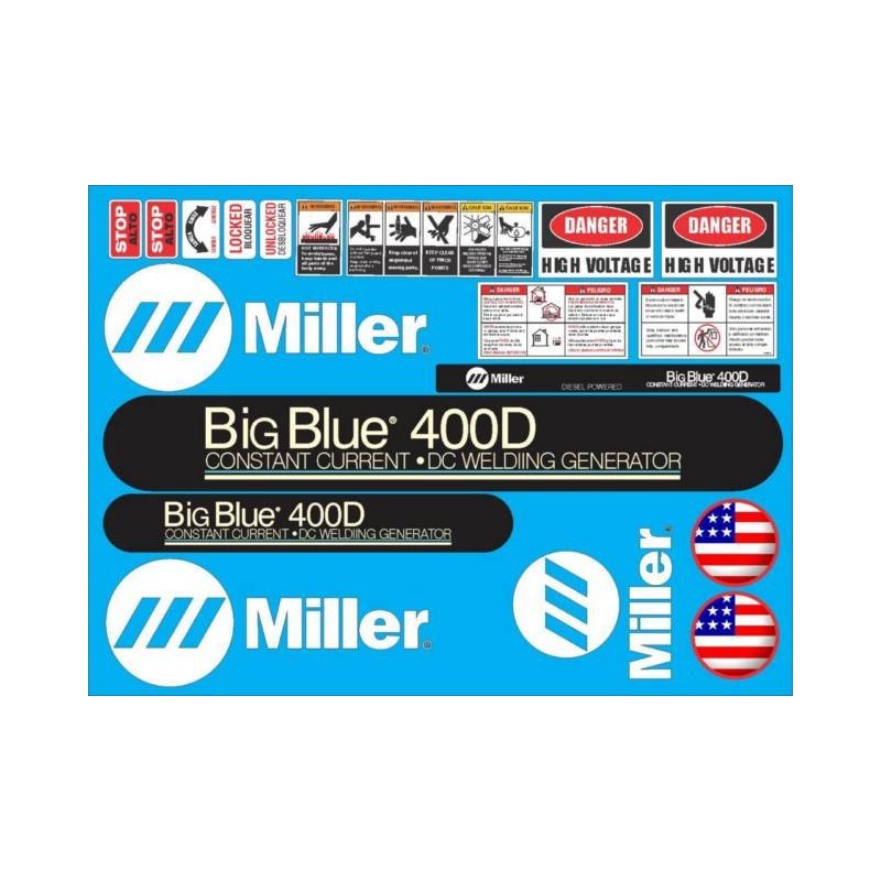 MILLER BIG BLUE 400D