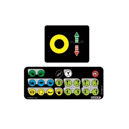 CALCOMANIA PARA TABLERO HAULOTTE 12X 7815 269 B RD