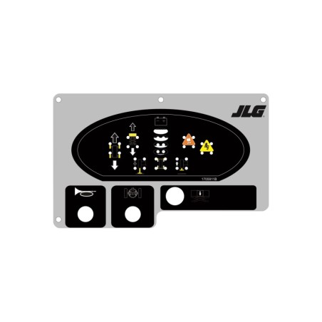 CALCOMANIA PARA TABLERO JLG 1705911 NAMEPLATE LOAD
