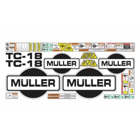 MULLER TC18 INGLES NEGRO