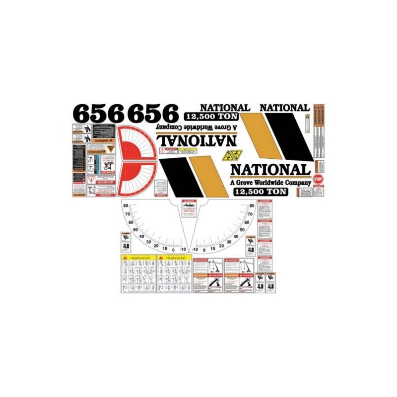 NATIONAL 656 12500 TON