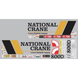 NATIONAL 800D 21 TON