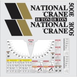NATIONAL CRANE 500E 18 TON