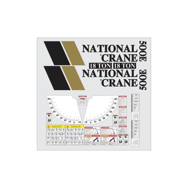 NATIONAL CRANE 500E 18 TON