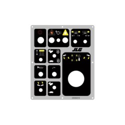 CALCOMANIA PARA TABLERO JLG 40RTS CONTROLLED BOX LID 3252620