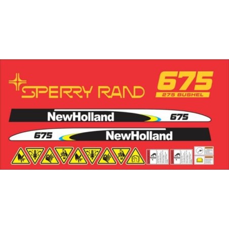 NEW HOLLAND 675 SPERRY RAND