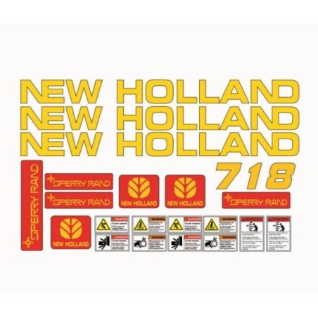 NEW HOLLAND 718 ENSILADORA
