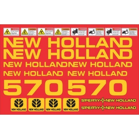 NEW HOLLAND HAYBINE 570 2