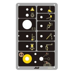 CALCOMANIA PARA TABLERO JLG 450A
