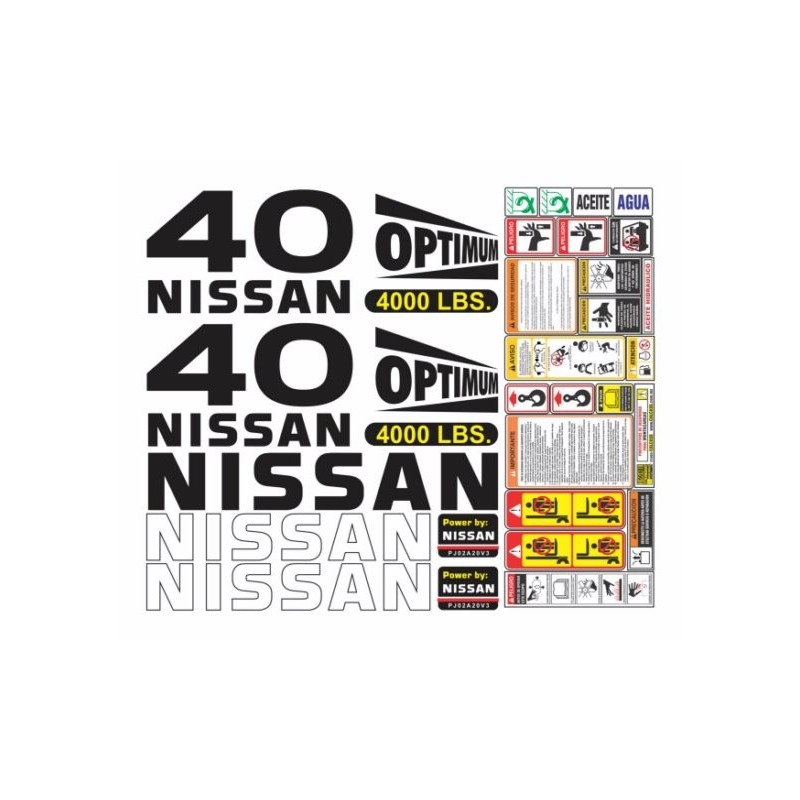 NISSAN PJ02A20V3 4000 LBS