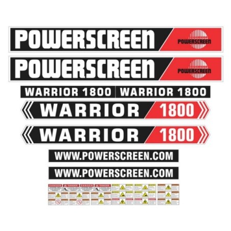 POWER SCREEN WARRIOR 1800
