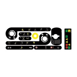 CALCOMANIA PARA TABLERO JLG M600JP TABLERO CANASTILLA