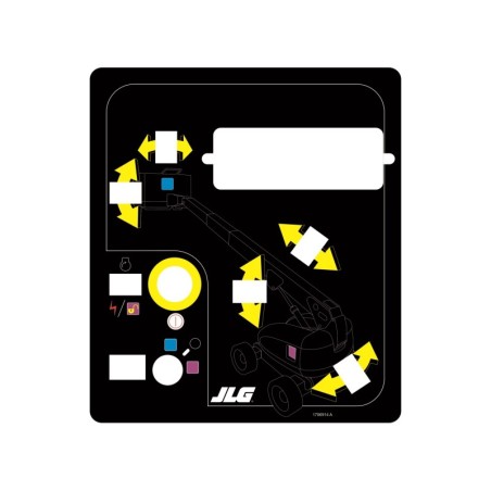 CALCOMANIA PARA TABLERO JLG MTB 1706914