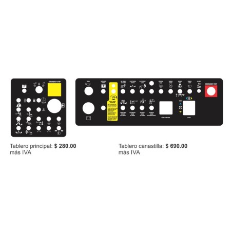 CALCOMANIAS PARA TABLERO GENIE Z45-25