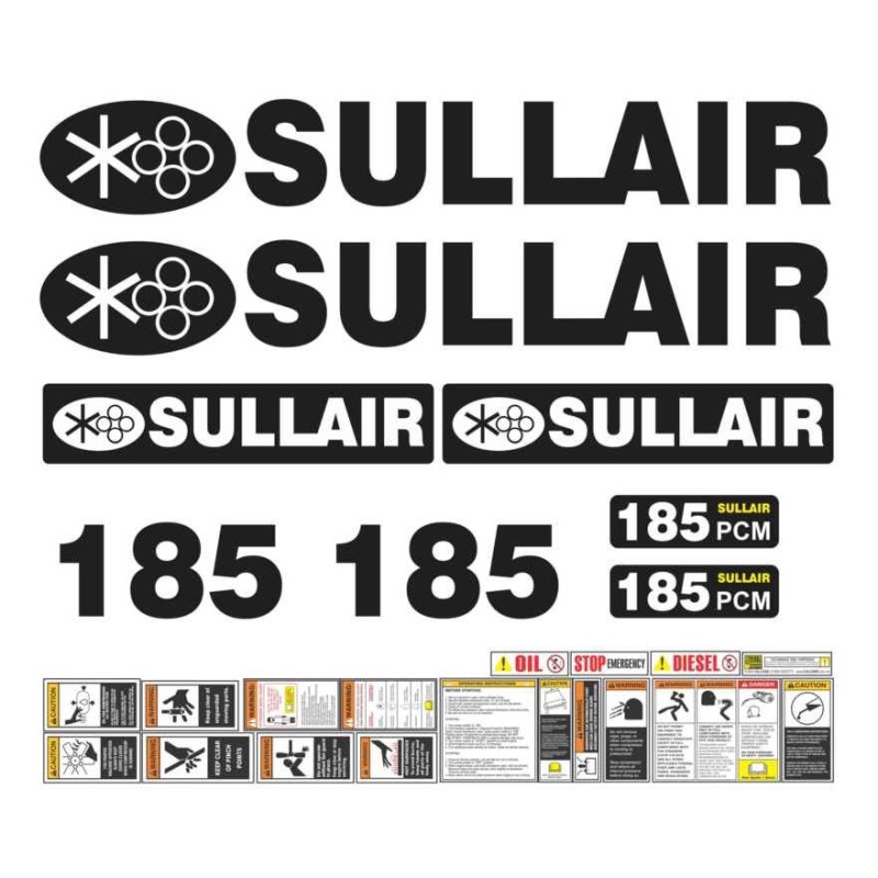 SULLAIR 185 NEGRO
