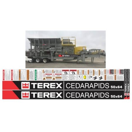 TEREX CEDARAPIDS TRITURADORA