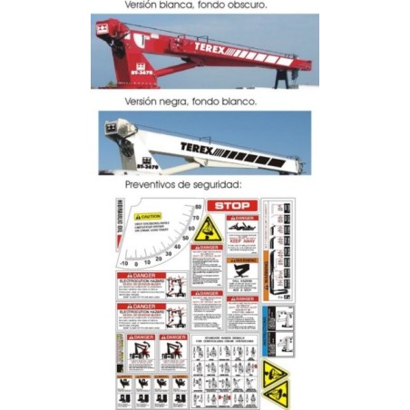TEREX GRUA SOBRE CAMION