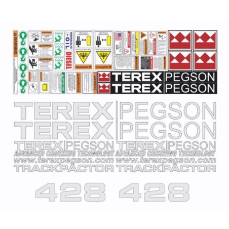 TEREX PEGSON TRAKPACTOR 428