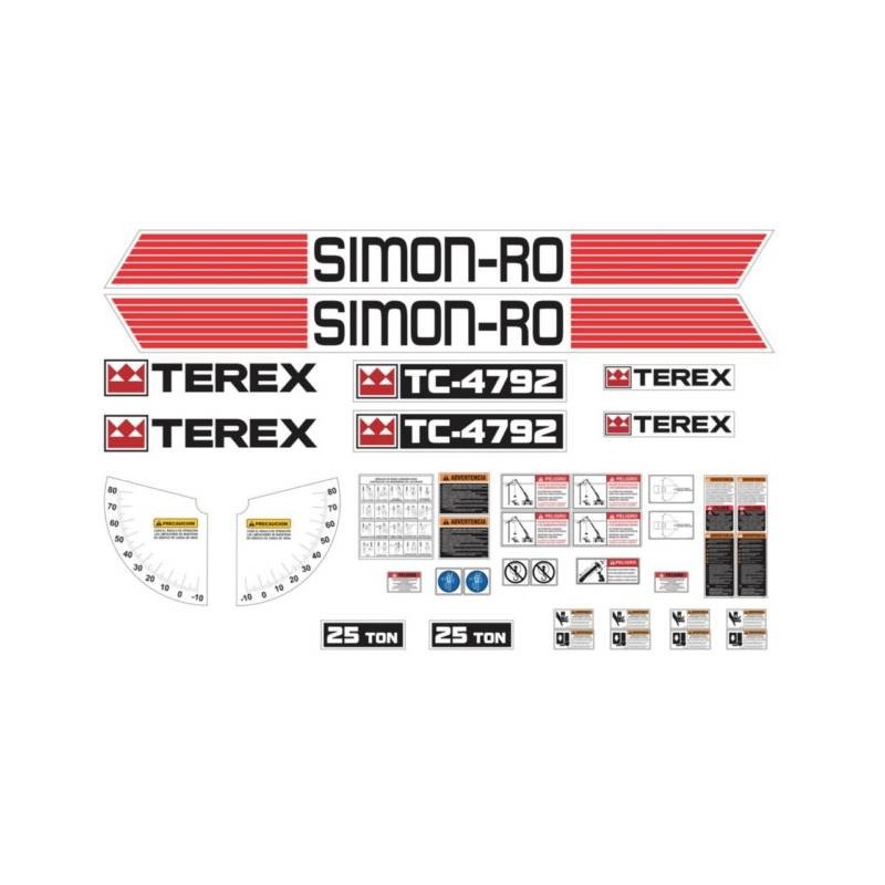 TEREX SIMON TC4792 25 TON
