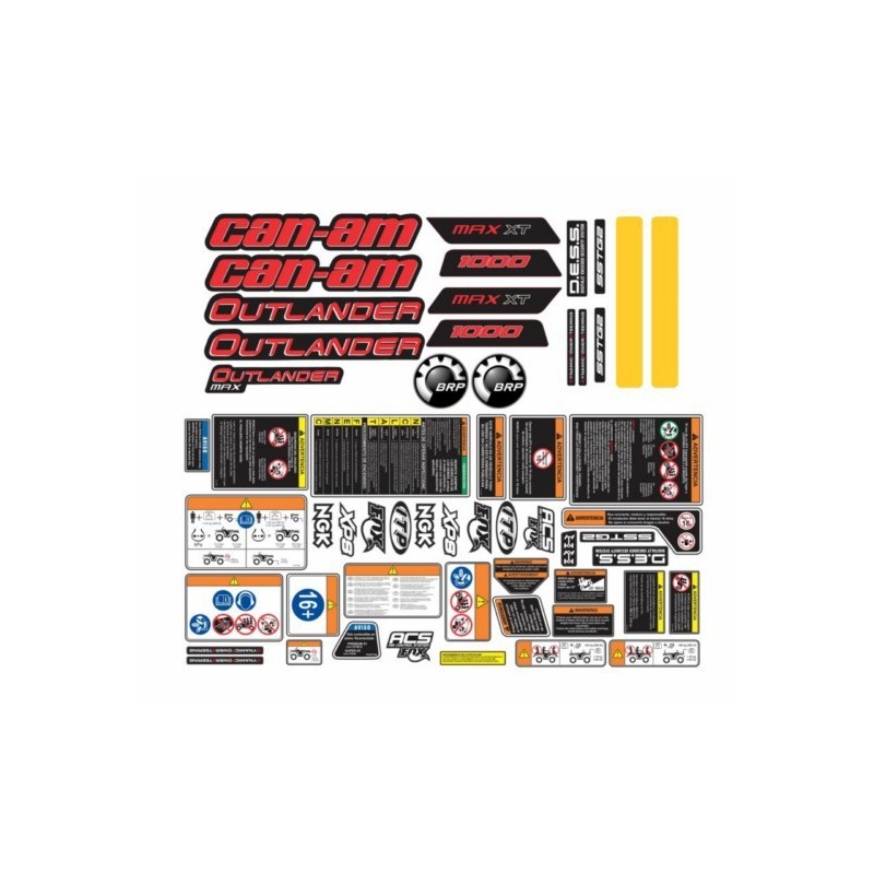 CAN-AM OUTLANDER 1000 MAX XT ROJO