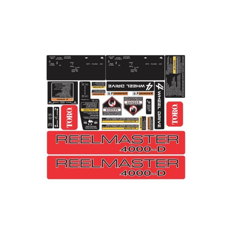 TORO REELMASTER 4000D