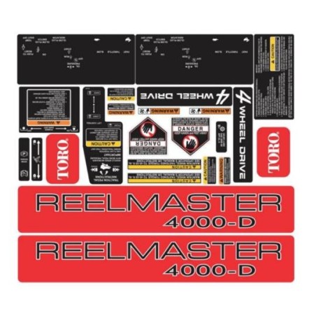 TORO REELMASTER 4000D