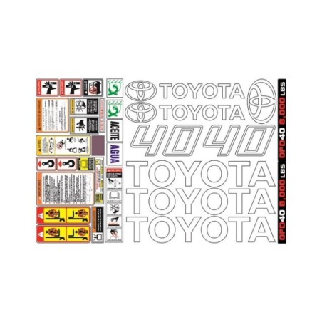 TOYOTA 8FD40 8000 LBS